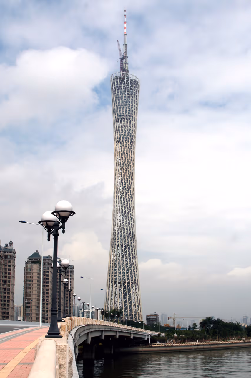 Canton tower in Guangzhou