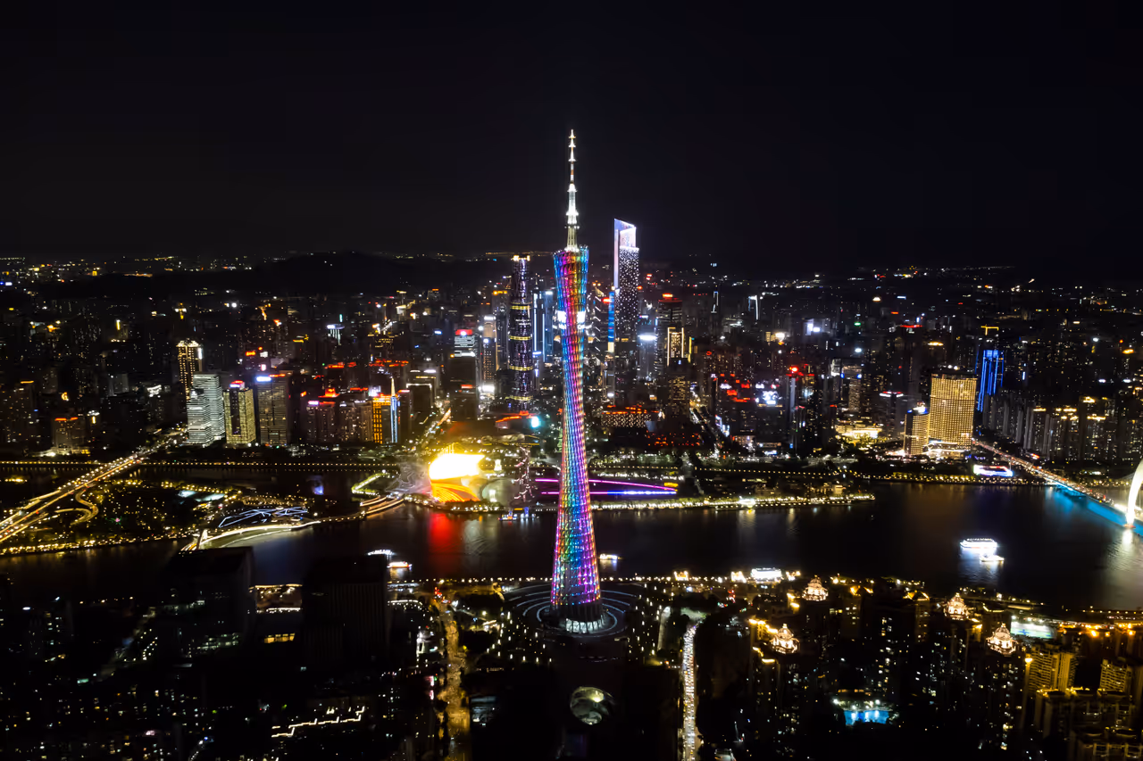 Canton tower in Guangzhou