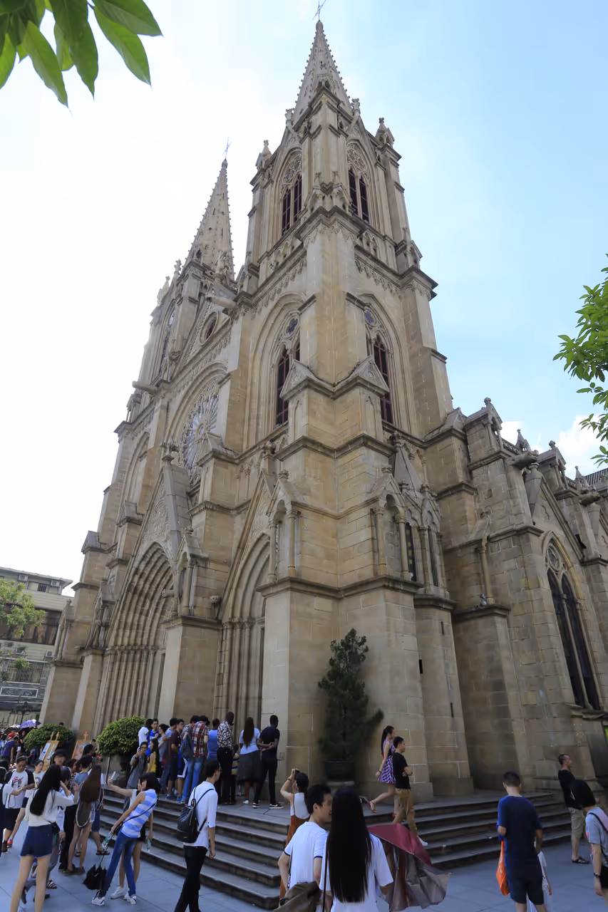 Sacred heart cathedral in Guangzhou