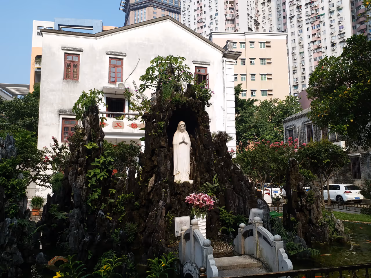 Sacred heart cathedral in Guangzhou