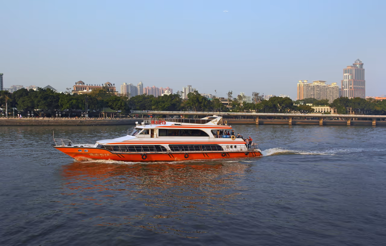 Shamian island in Guangzhou