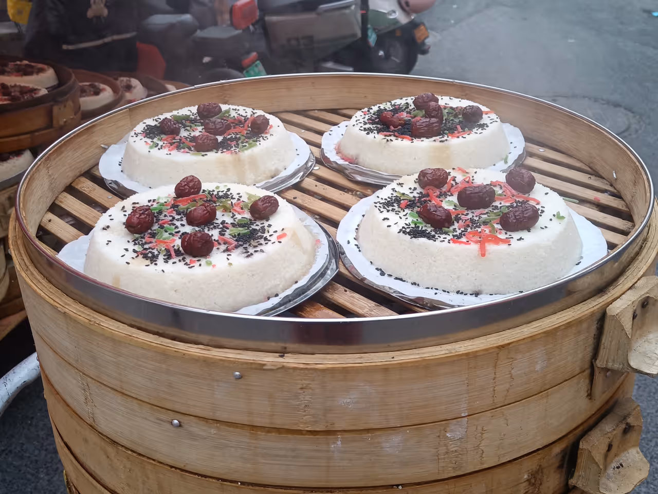 Chongyang Cakes during the double ninth festival festival in Guangzhou