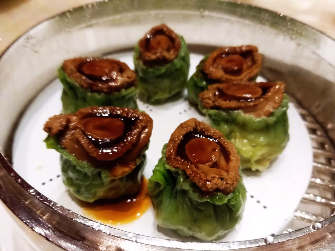 Dim sum pastries food in Guangzhou