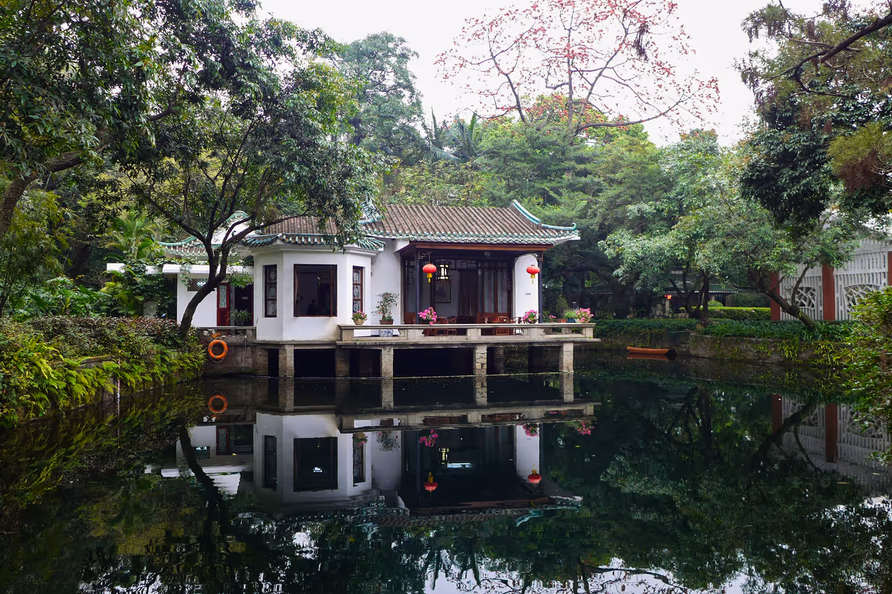 Orchid garden in Guangzhou
