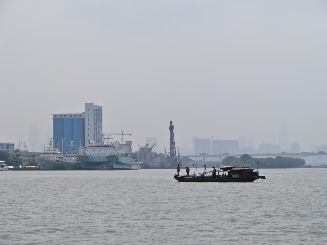 Huangpu gu gang in Guangzhou