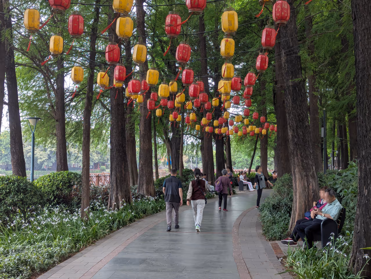 Liuhua lake park in Guangzhou