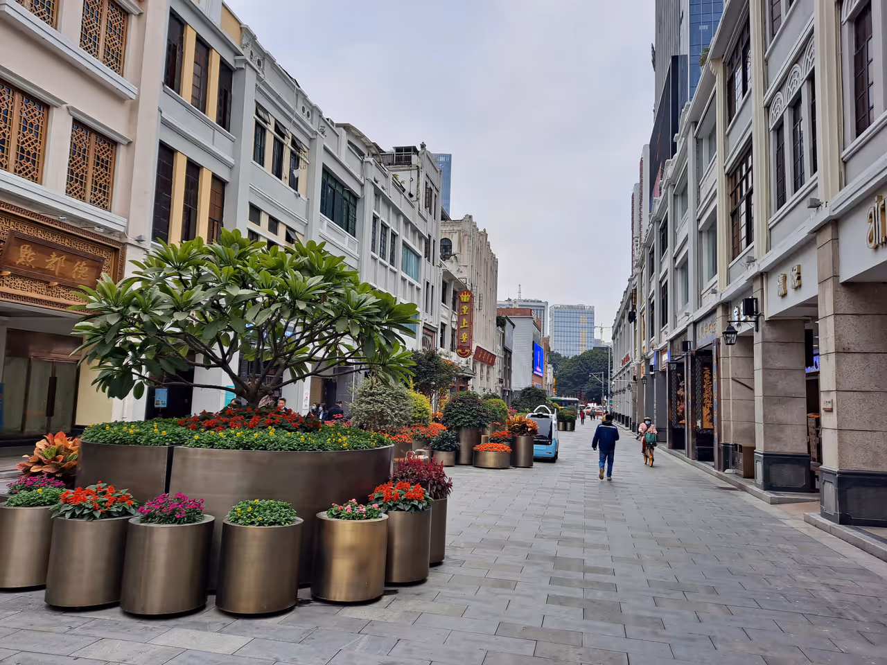 Beijing road pedestrian street in Guangzhou