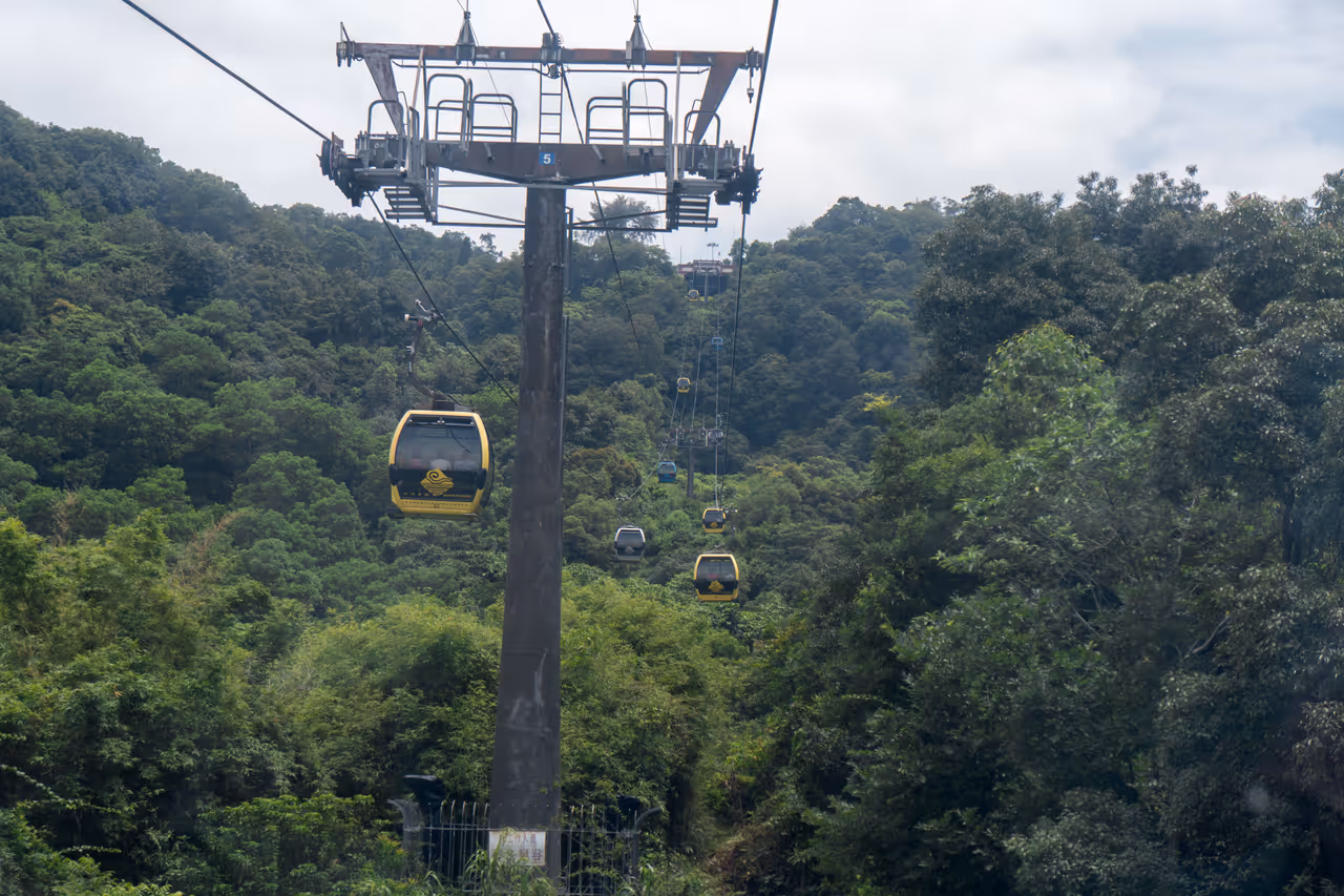 Baiyun mountain in Guangzhou