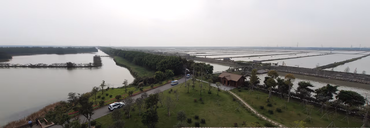 Nansha wetland park in Guangzhou