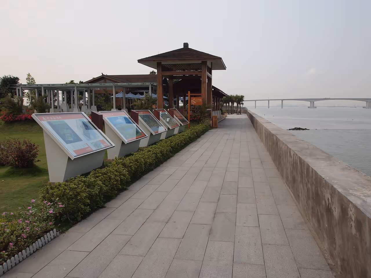 Nansha wetland park in Guangzhou