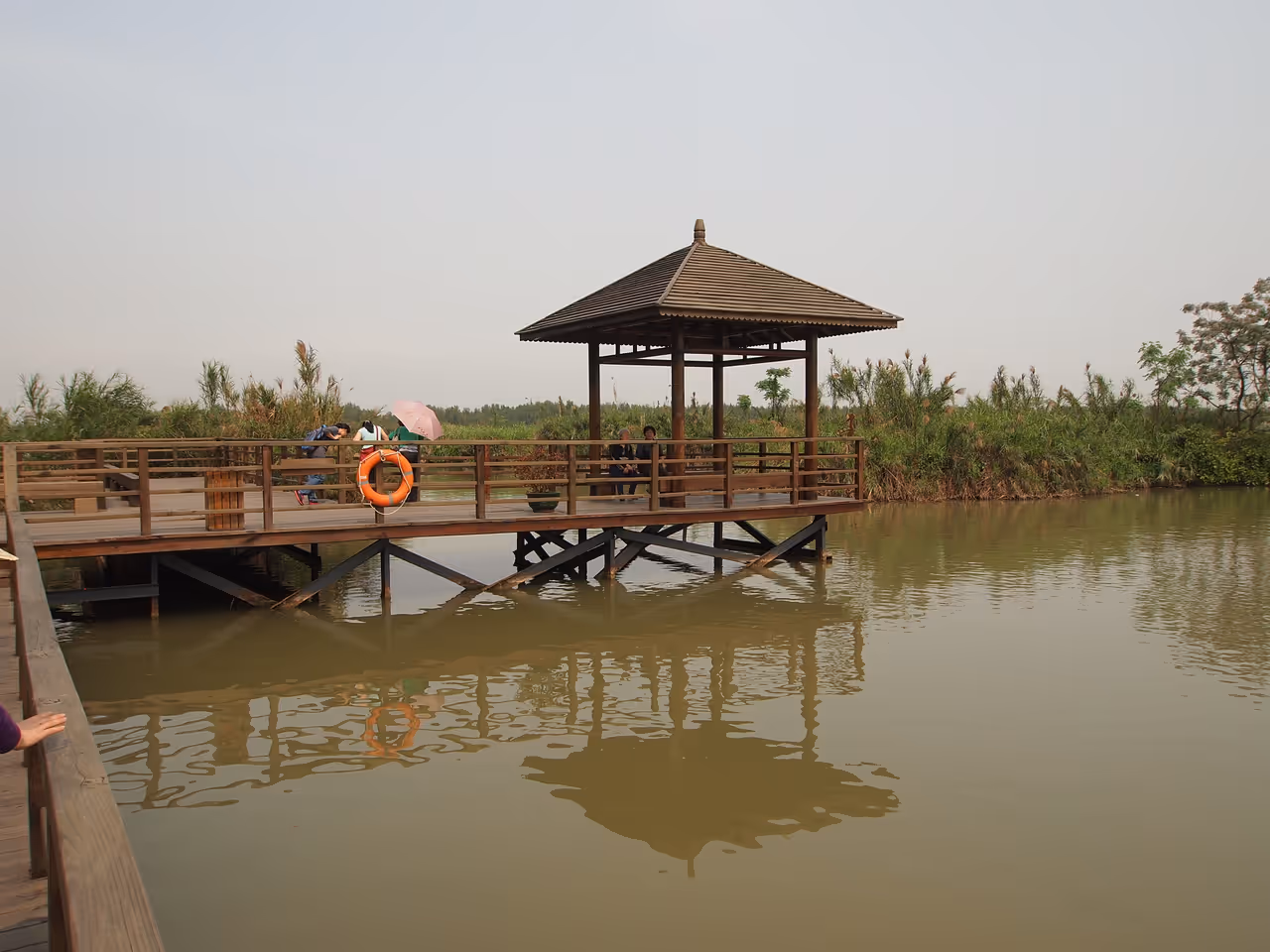 Nansha wetland park in Guangzhou