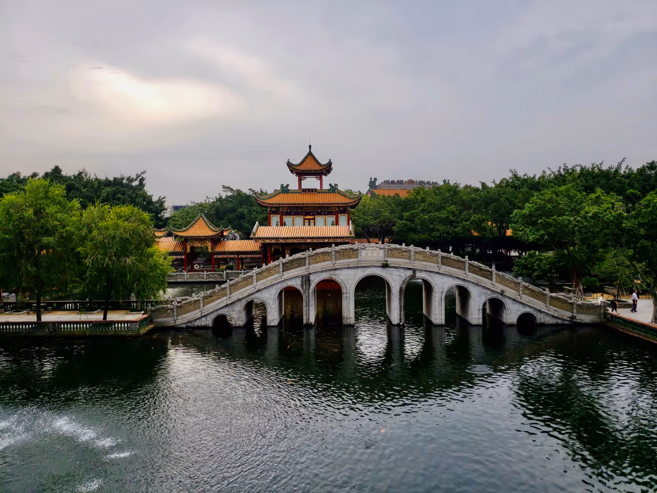 Baomo garden pavilions in Guangzhou