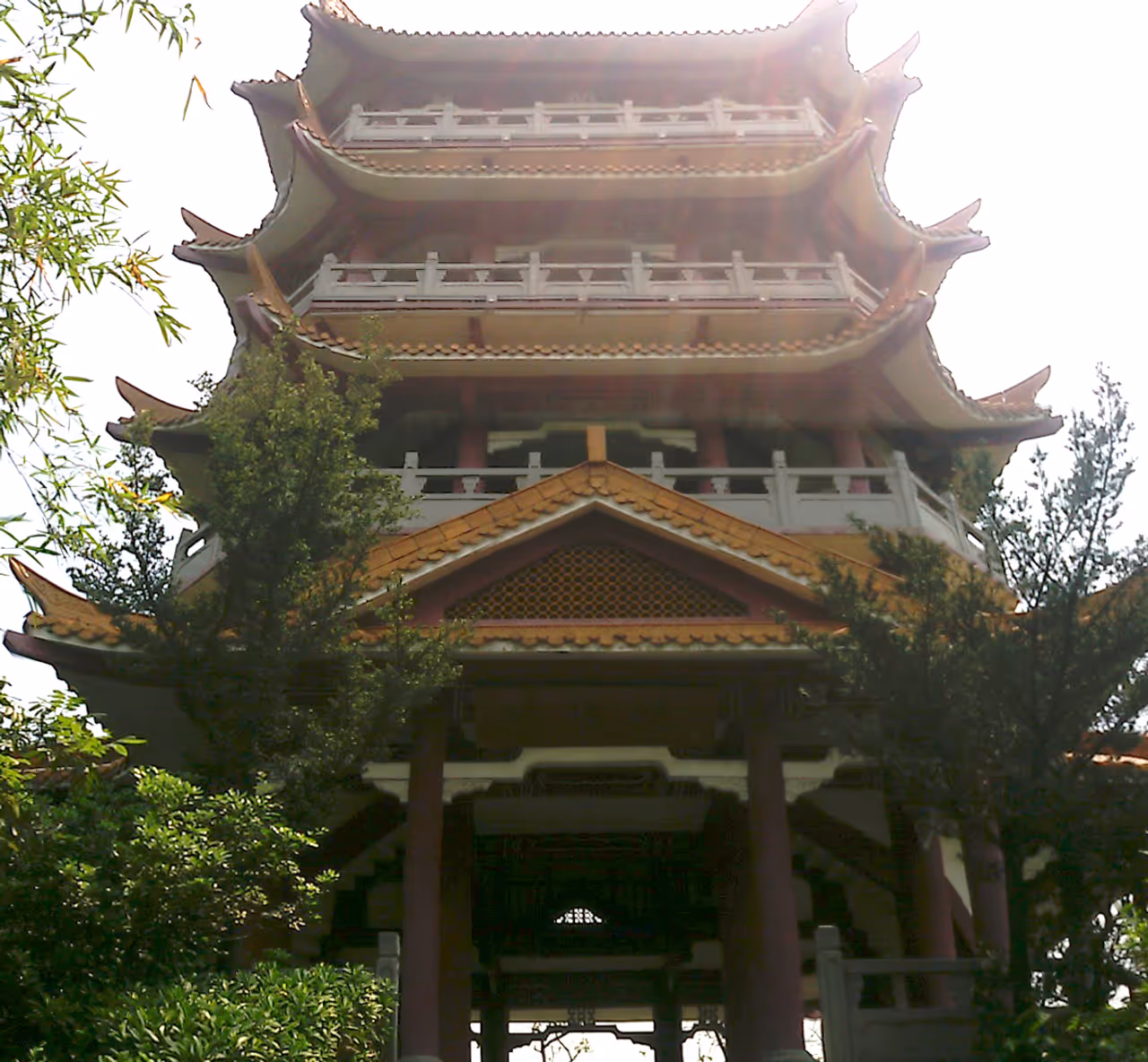Honghu tower in Guangzhou