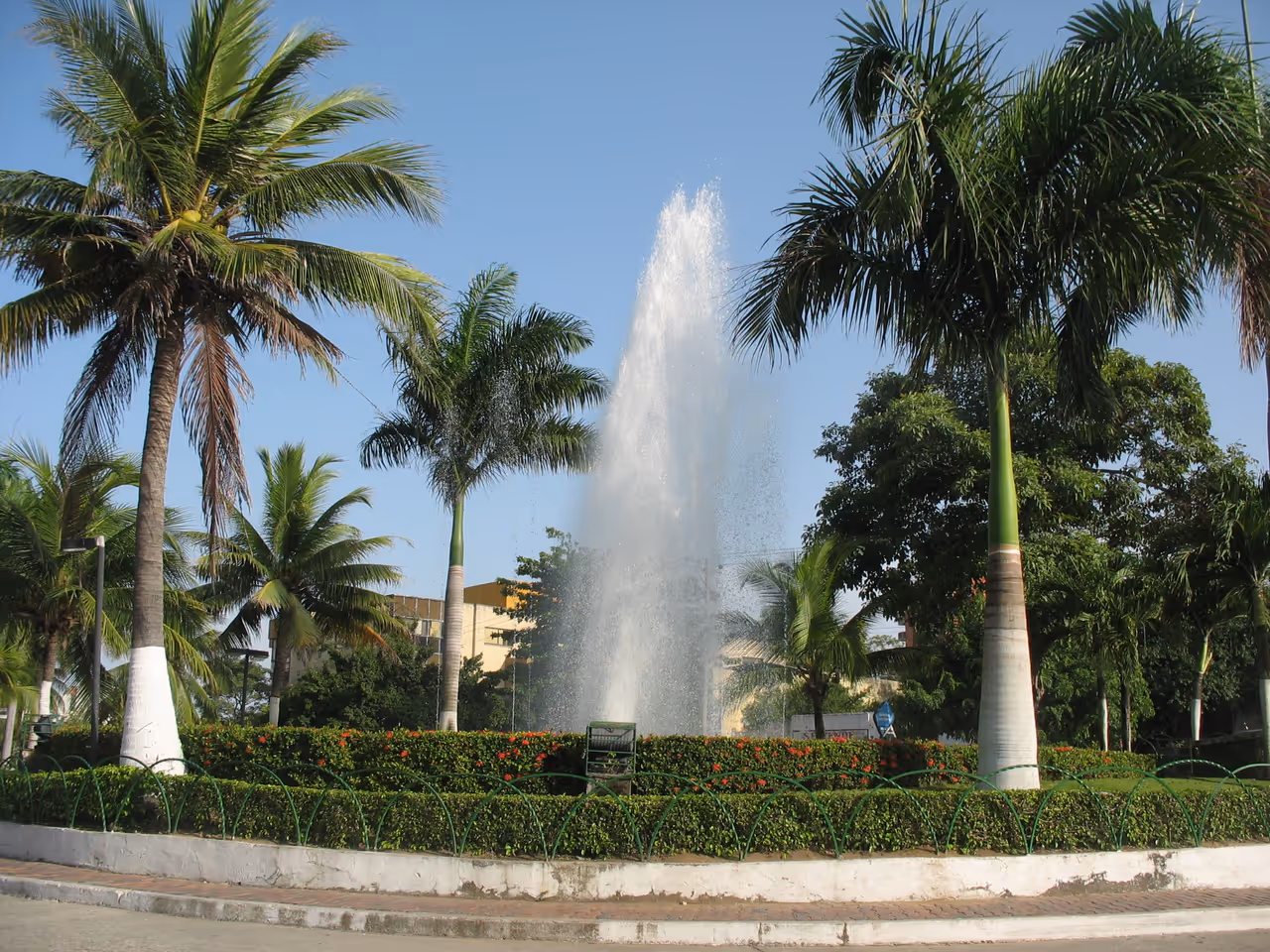 Barranquilla Villa Country fountain