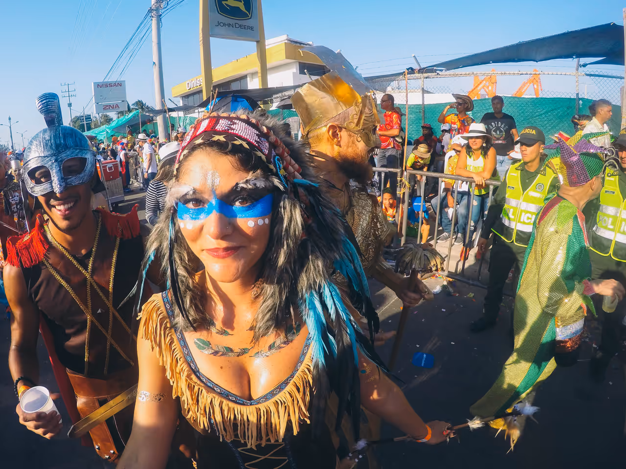 Carnival of festival in Barranquilla