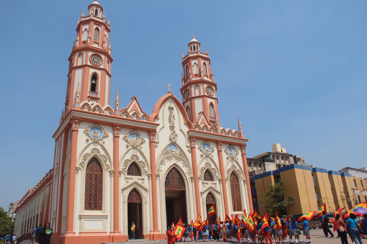 Church of saint nicholas of tolentino in Barranquilla