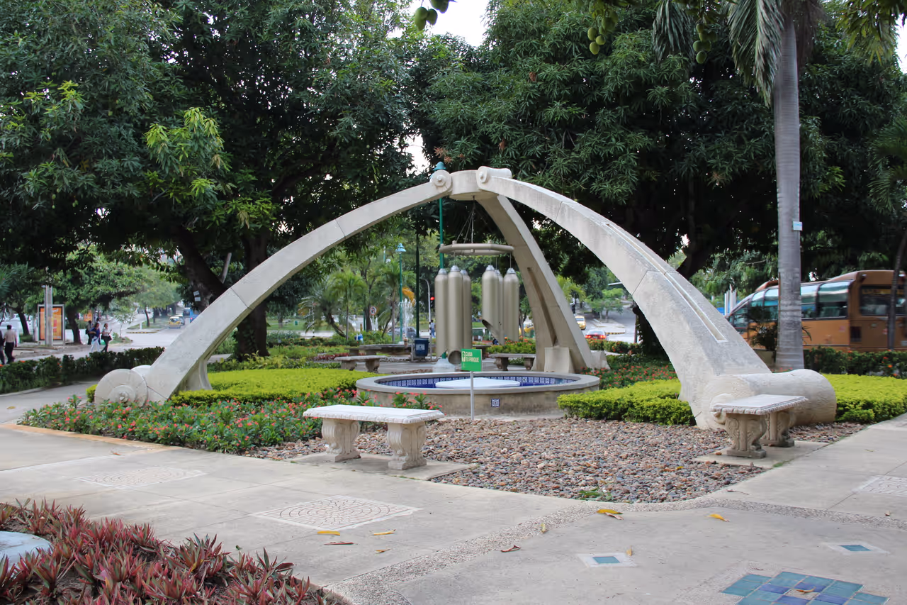 Founders of aviation park in Barranquilla