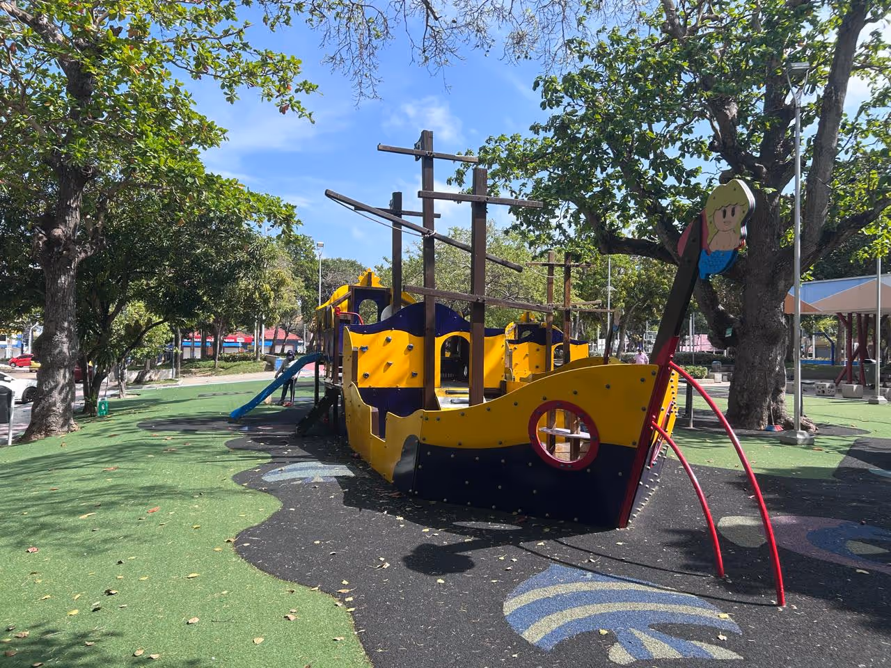 Tomás surí salcedo park in Barranquilla