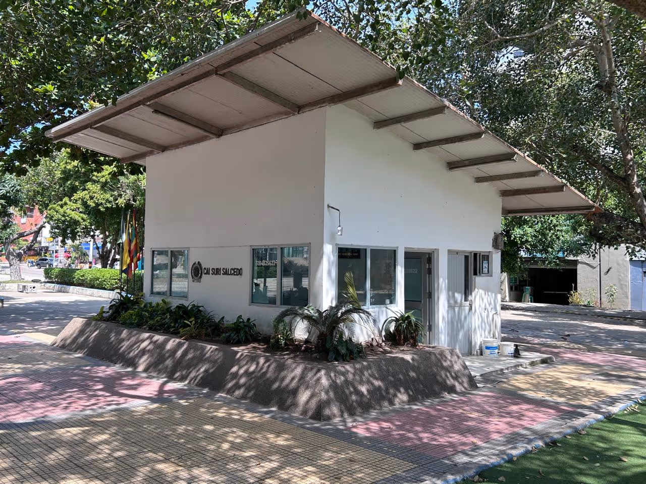 Tomás surí salcedo park in Barranquilla