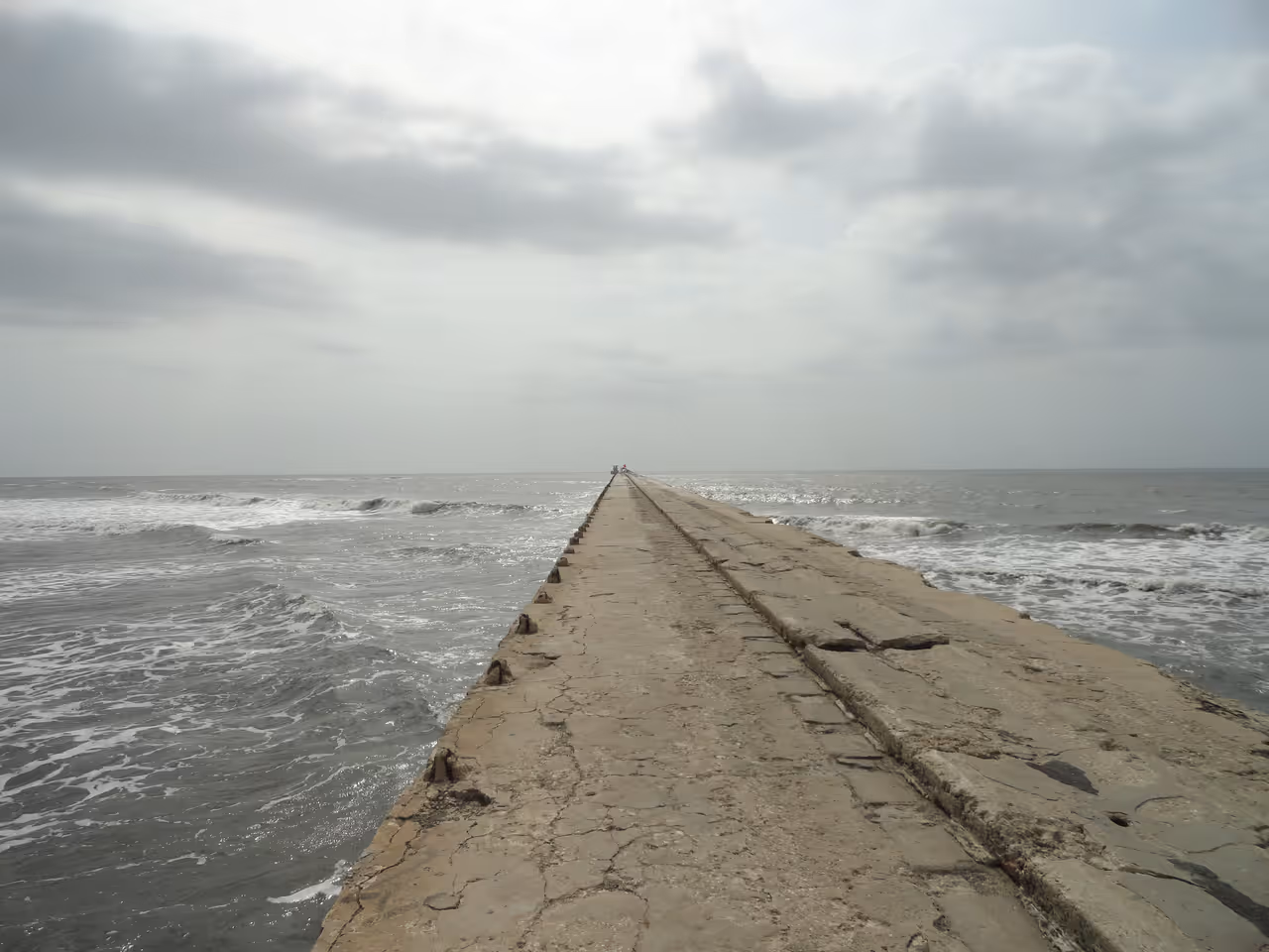 Puerto colombia pier in Barranquilla