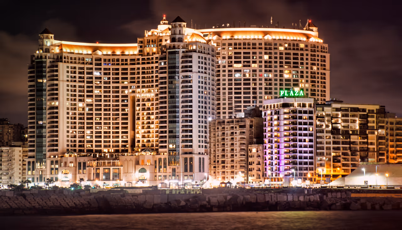 San stefano grand plaza in Alexandria