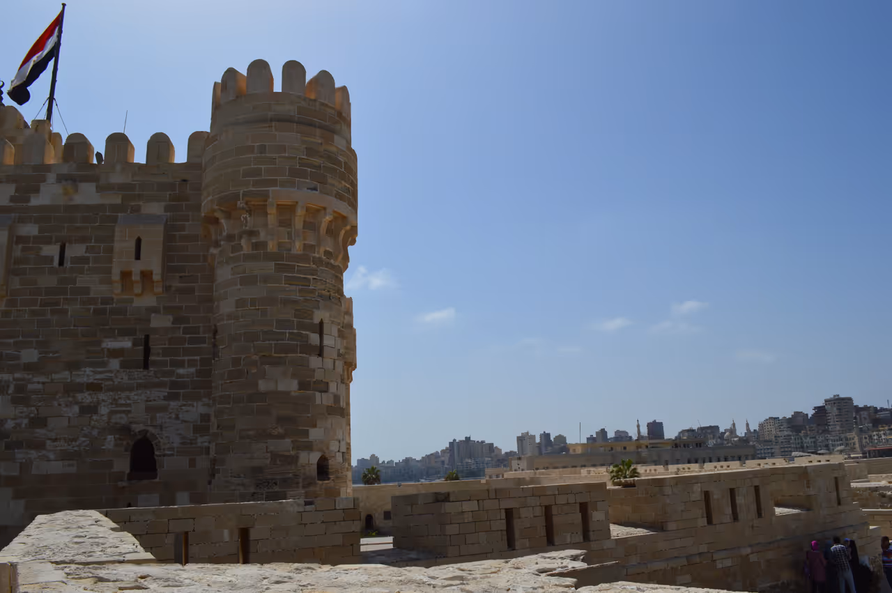 Citadel of qaitbay in Alexandria