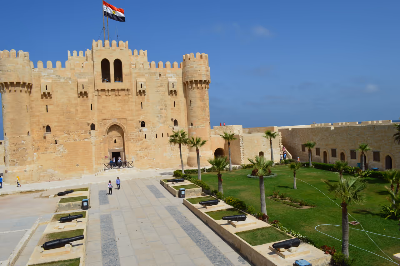 Citadel of qaitbay in Alexandria
