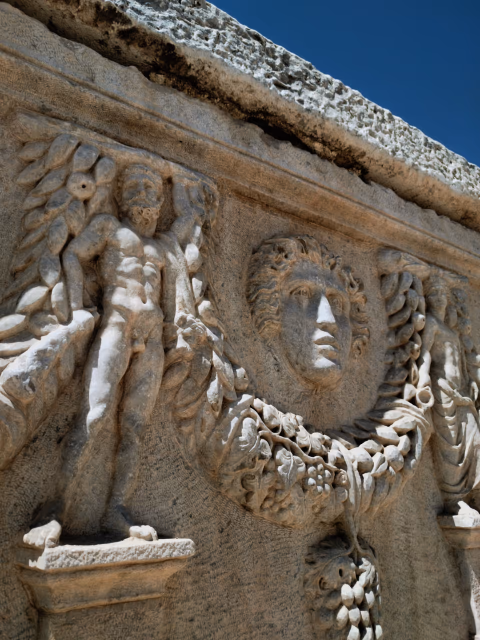 Explore the catacombs of kom el shoqafa in Alexandria