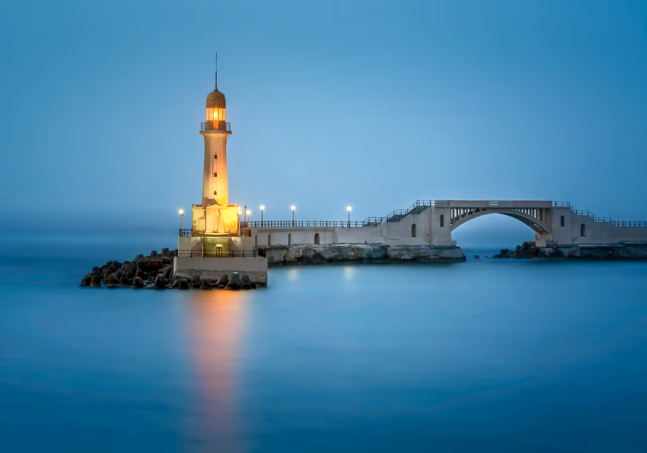 Montaza palace and royal gardens in Alexandria