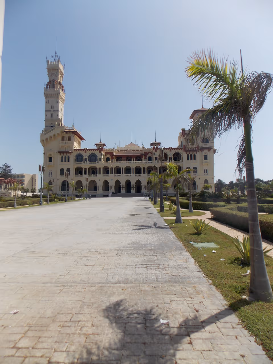 Montaza palace and royal gardens in Alexandria