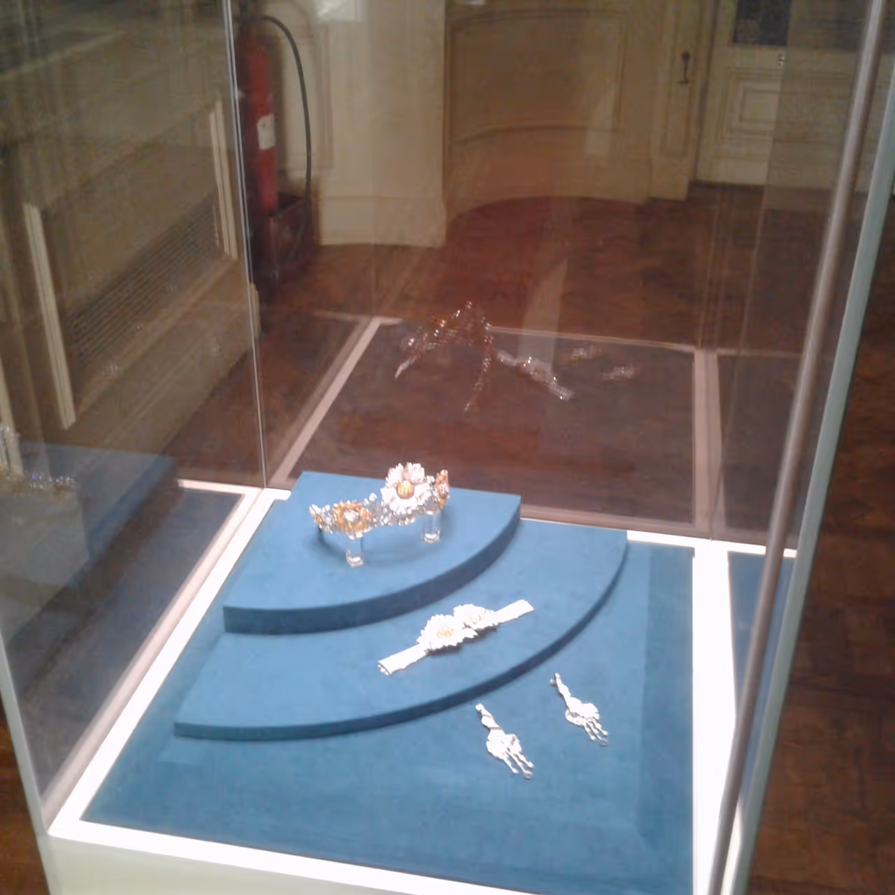 Queen crown in Royal jewellery museum, Alexandria