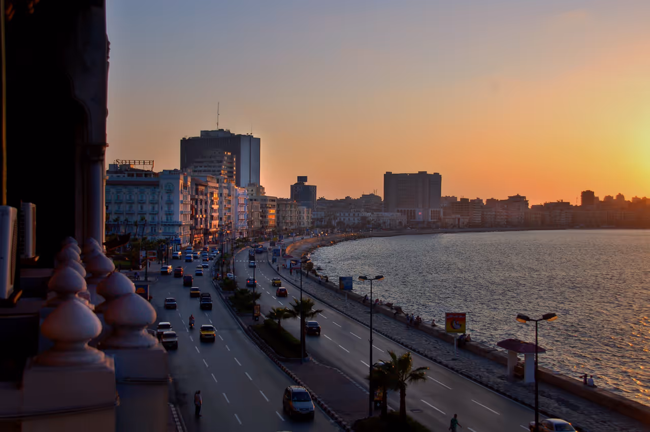 Night in alexandria