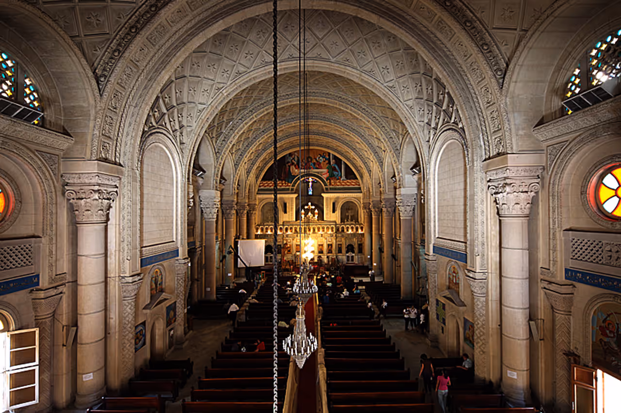 Coptic christmas festival in Alexandria