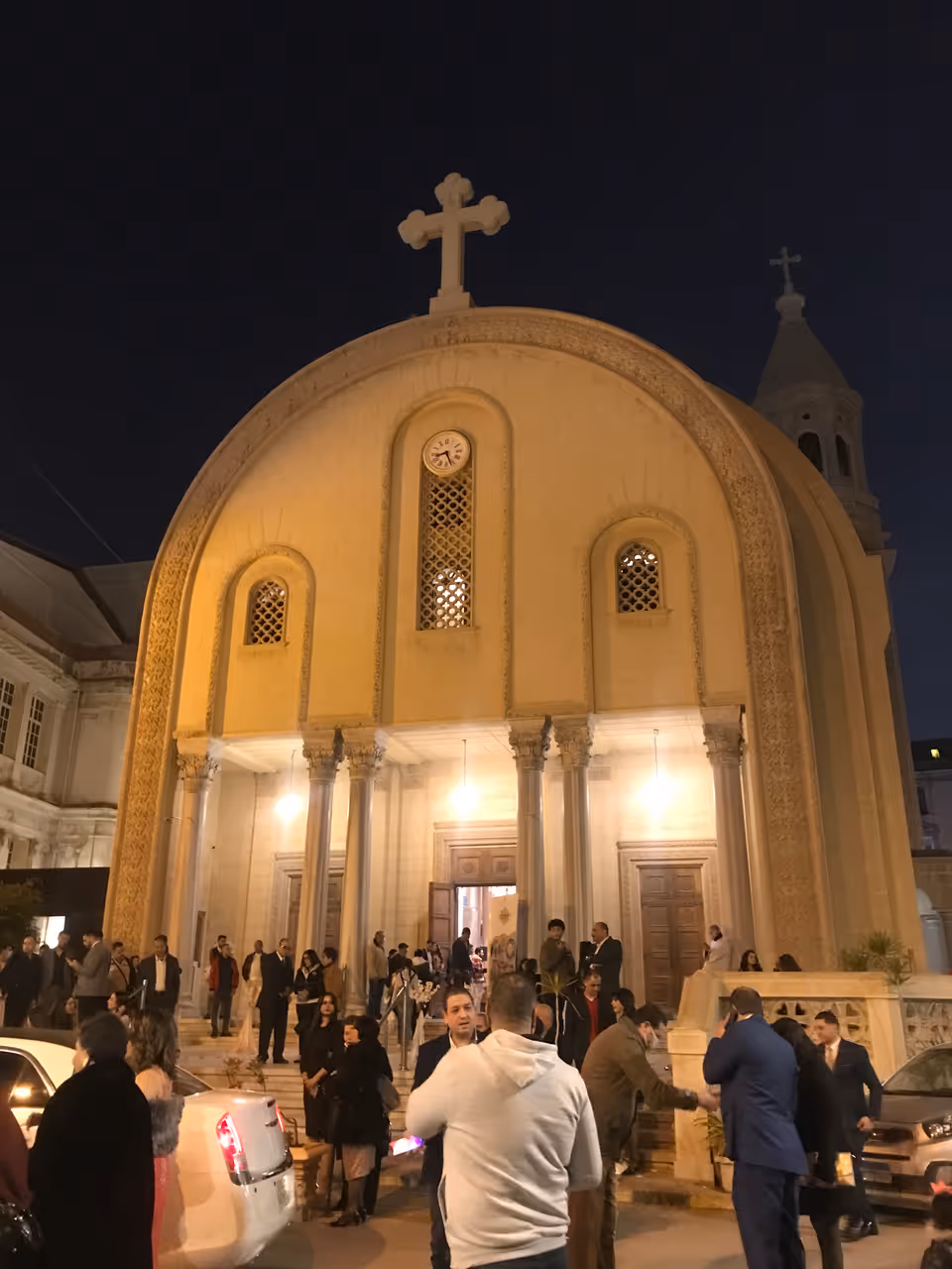 Coptic christmas festival in Alexandria