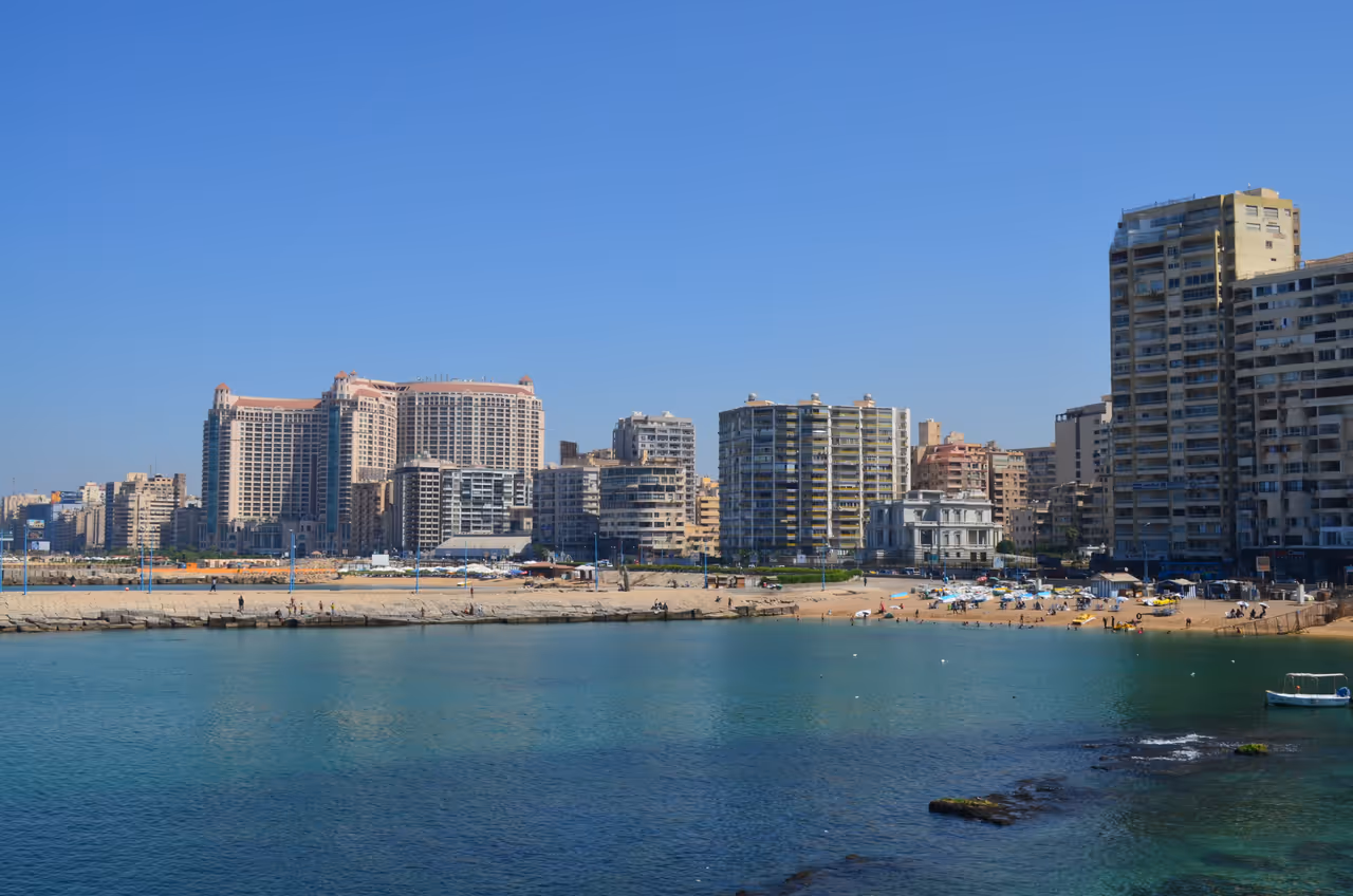 Walking the corniche free activity in Alexandria