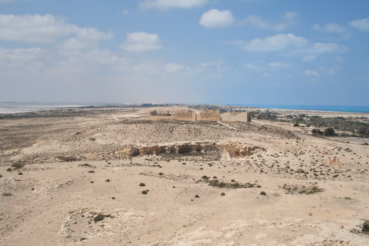 The Osiris temple at Taposiris Magna, Ptolemaic period
