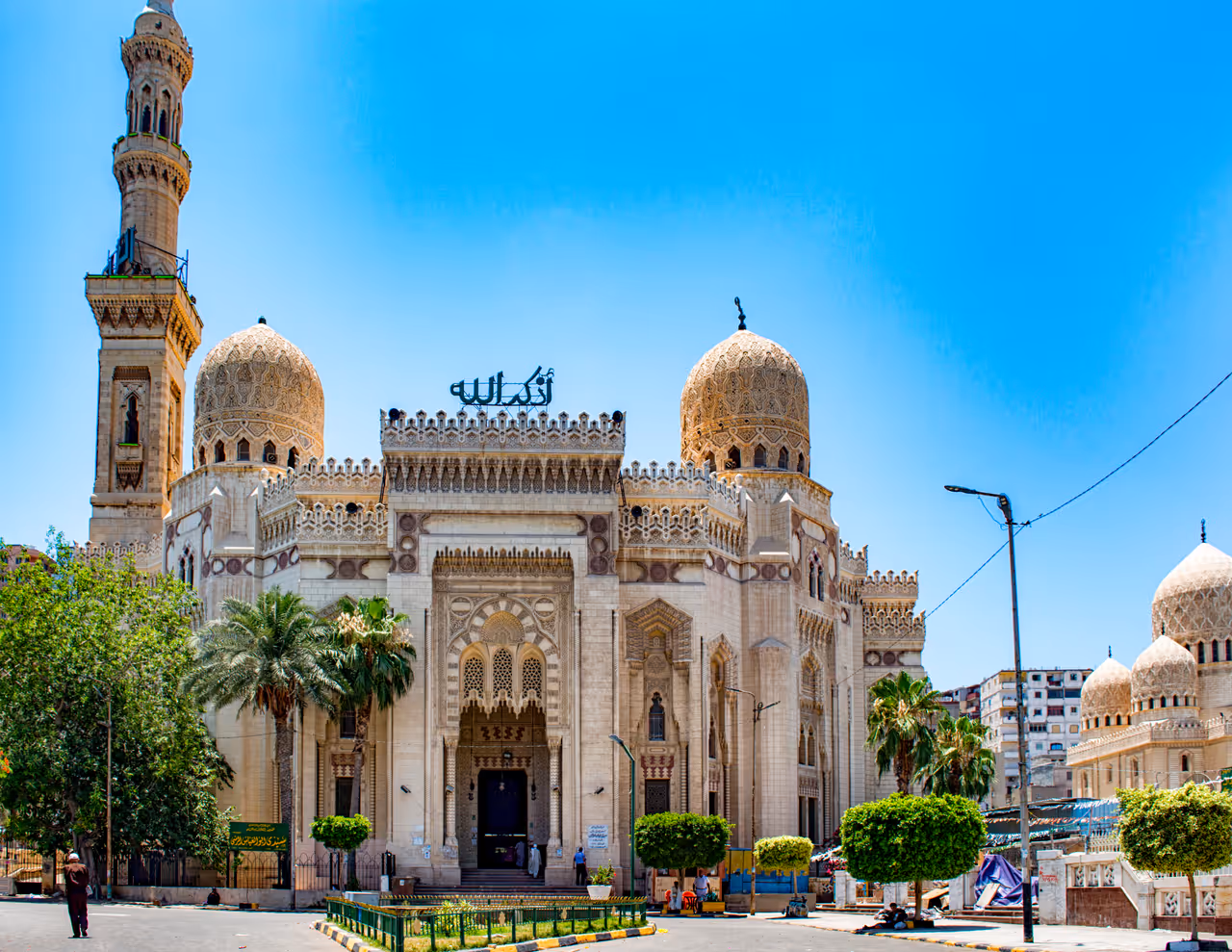 Abu al-abbas al-mursi mosque in Alexandria