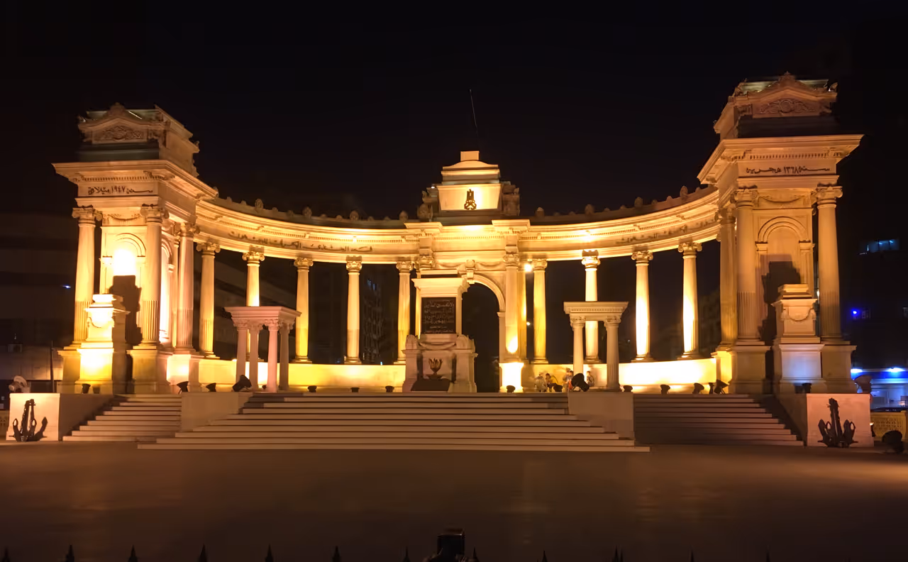 Naval unknown soldier memorial in Alexandria