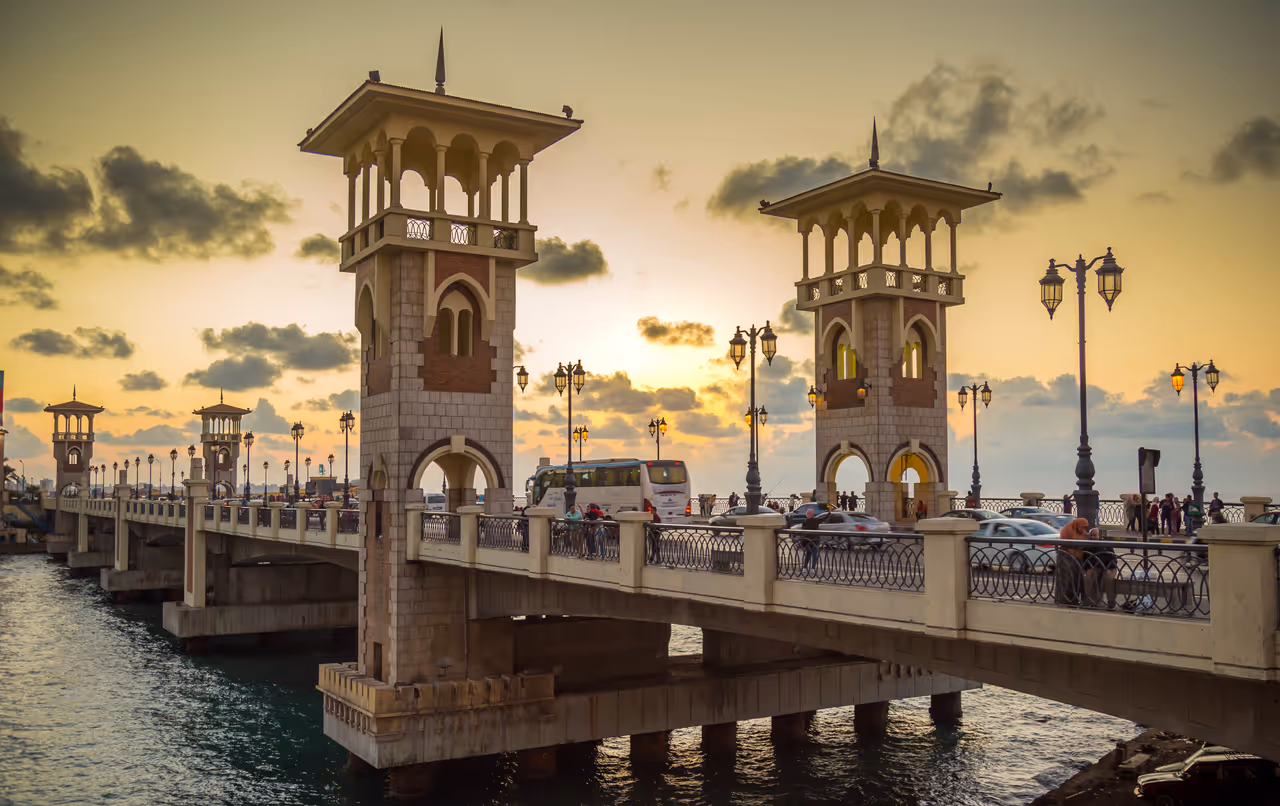 Stanley bridge in Alexandria
