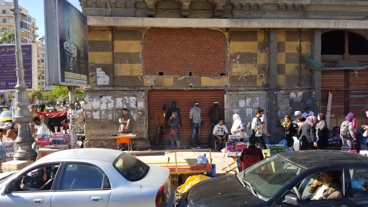 Mansheya market market in Alexandria