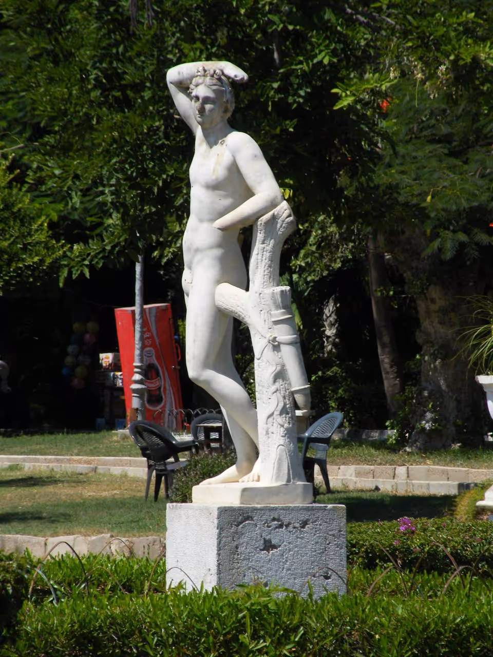 Statue in Antoniadis palace, Alexandria