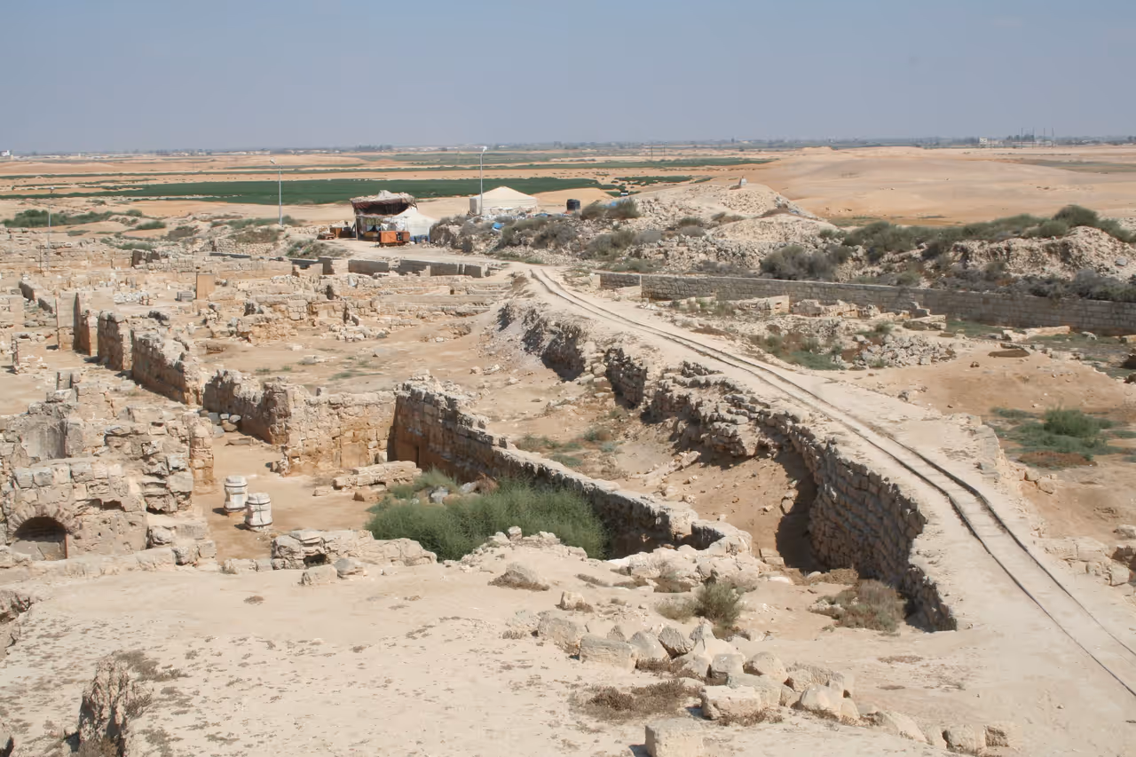 Abu Mena, ruins of the ancient monastery