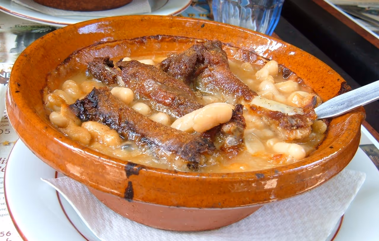 Cassoulet food, Carcassonne
