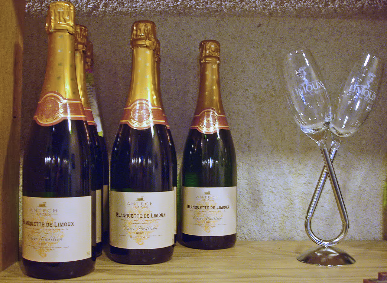 Limoux sparkling wine food, Carcassonne