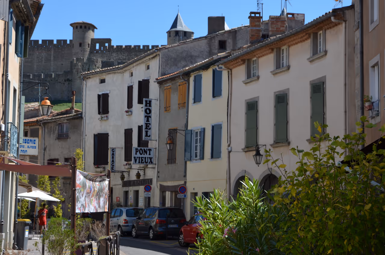 Trivalle street, Carcassonne