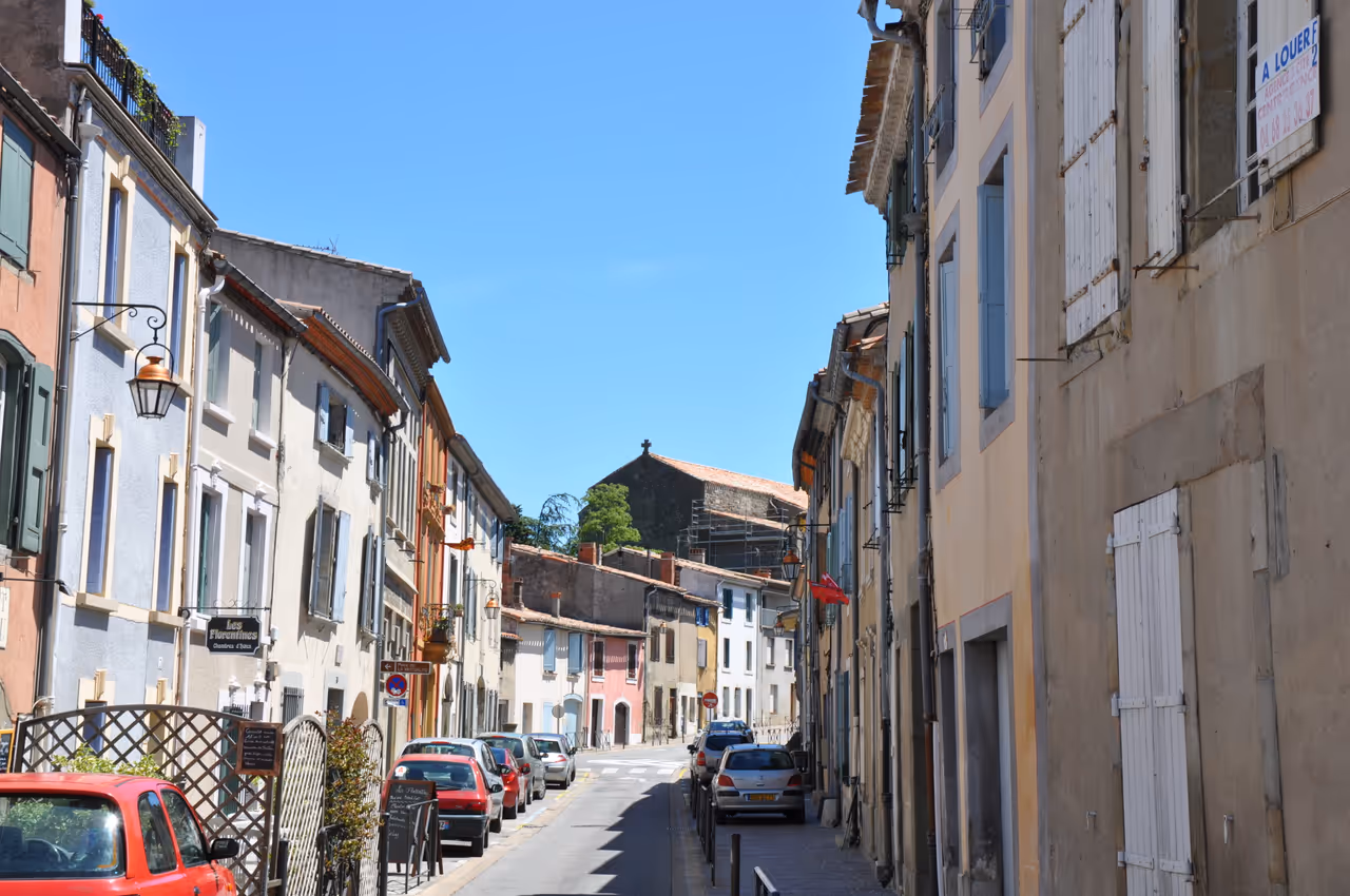 Trivalle street, Carcassonne