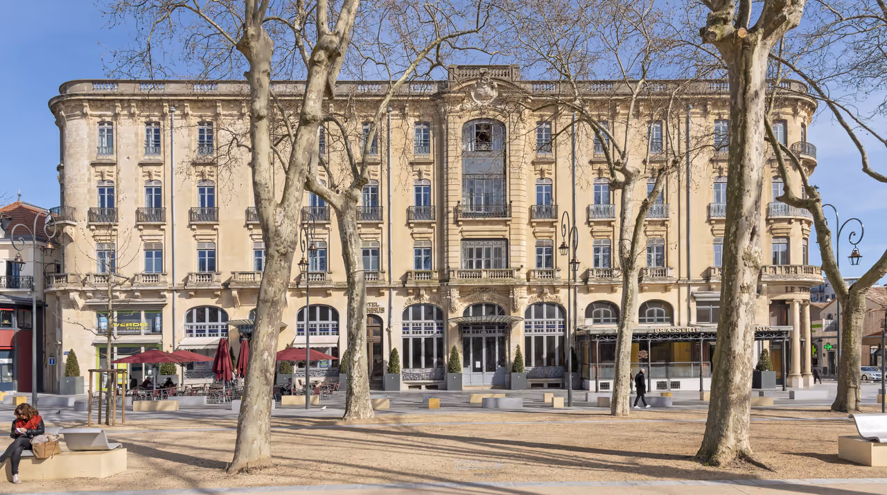 André chénier square, Carcassonne