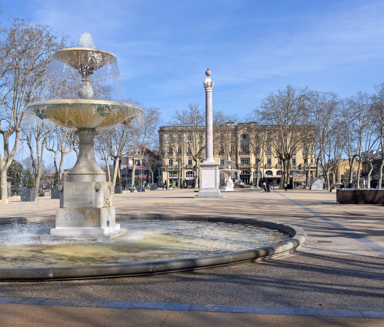 André chénier square, Carcassonne
