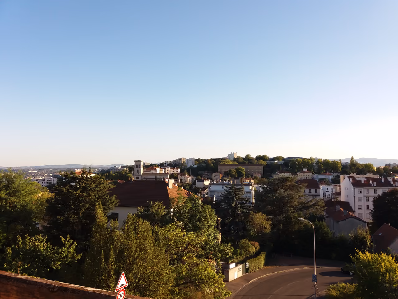 View from the Saint-irénée church and crypt, Lyon