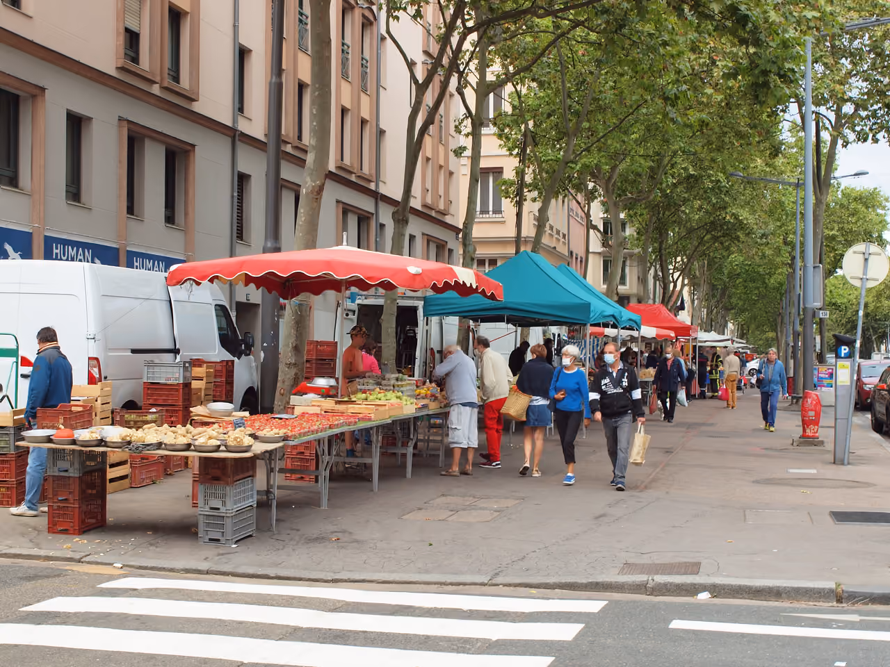 Croix-rousse market market, Lyon